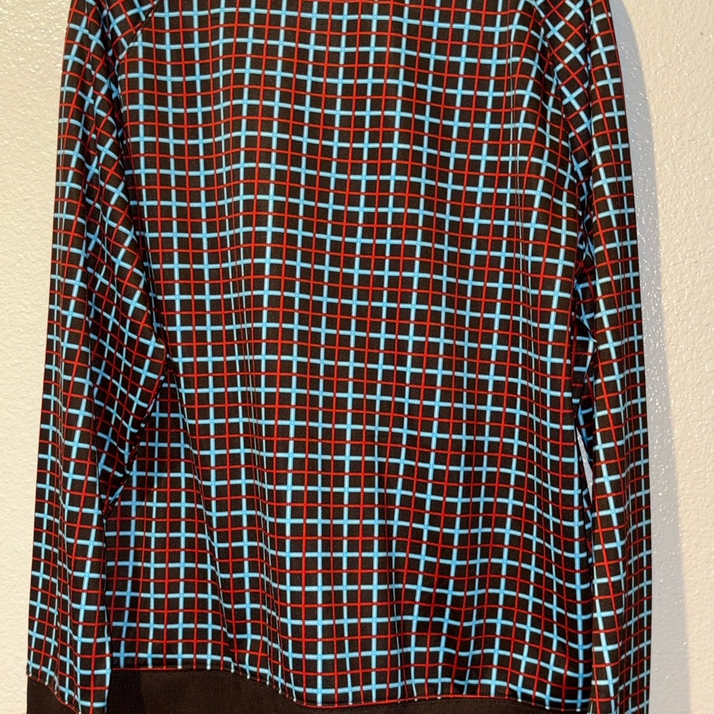 Checkered Zip-Up Jacket - Picture 4 of 4